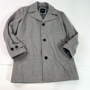 London Fog Charcoal Pea Coat